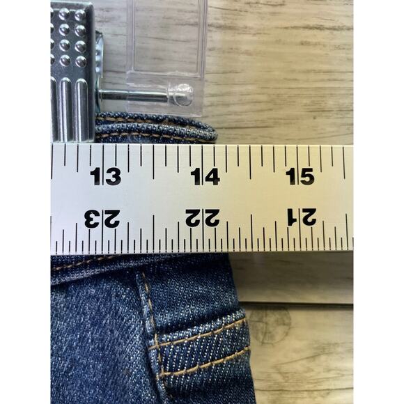 Judy Blue Jeans 26 Womens High Waist Boyfriend Distressed Blue Stretch Denim - Picture 6 of 15